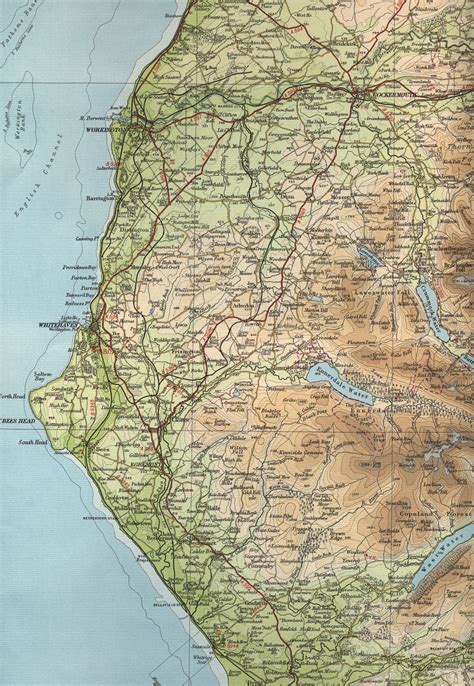 Cumbria Map