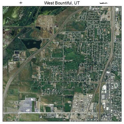 Aerial Photography Map of West Bountiful, UT Utah