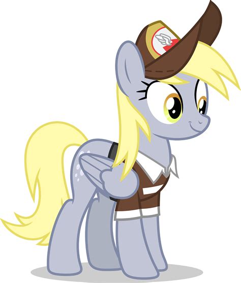 Mlp Fim Derpy Hooves (happy) vector by luckreza8 on DeviantArt