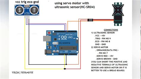 Servo Motor Ultrasonic Sensor Ultrasonic Sensor With Servo Motor ...