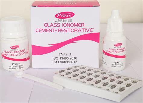 PYRAX® High Quality Glass Ionomer Cement Type 2 Restorative + – Pyrax ...