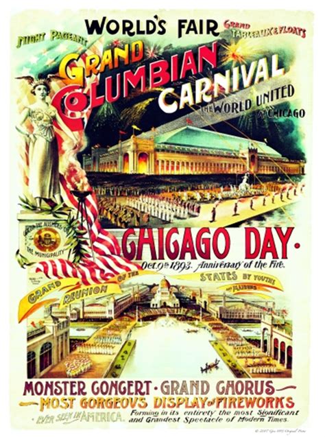 Corporate Publishing Company - 1893 Chicago Day Poster