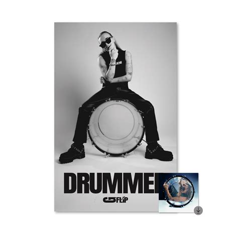 G Flip / Drummer Poster & Digital Download – sound-merch.com.au