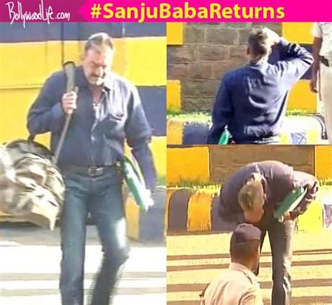 Sanjay Dutt released from Yerwada Jail: The actor salutes the National ...