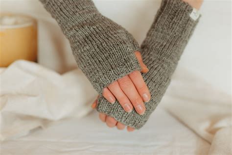 Fingerless Gloves (Bamboo/Organic Cotton) | Pure Touch