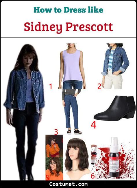 Sidney Prescott Costume from Scream for Halloween