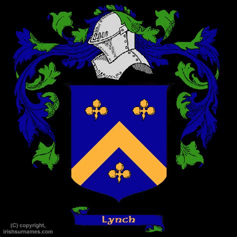 Lynch Coat of Arms, Family Crest - Free Image to View - Lynch Name ...