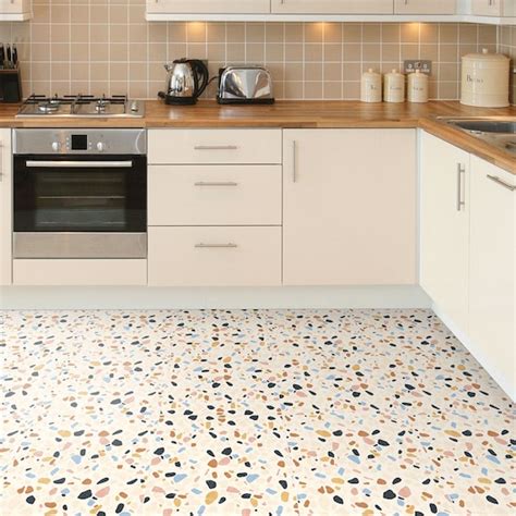 Terrazzo Floor Tile Sticker Panel Peel and Stick Decal Vinyl - Etsy