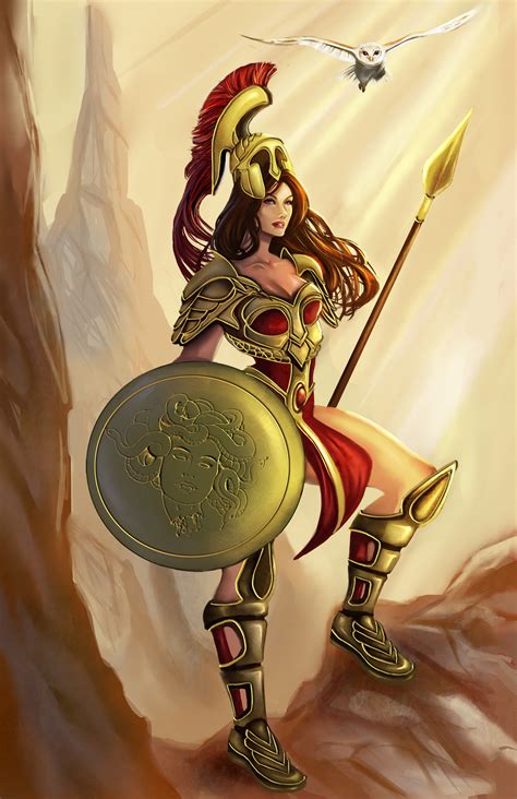 Athena: The Bringer of Wisdom by ArtCrawl on DeviantArt