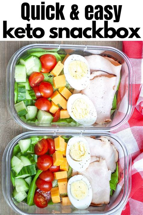 Keto Snackbox | Lunch recipes healthy, Easy healthy lunches, Healthy ...