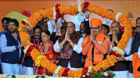 Bhajan Lal Sharma is BJP’s surprise pick in Rajasthan, leaders hail ...