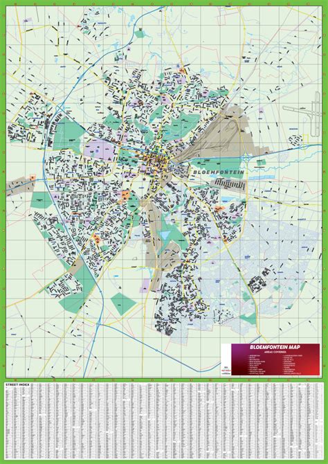 Bloemfontein Map | Map World