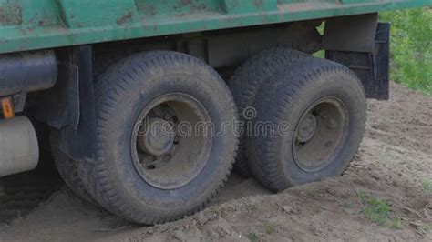 Truck Got Stuck in the Mud in the Forest, Off-road Stock Video - Video ...