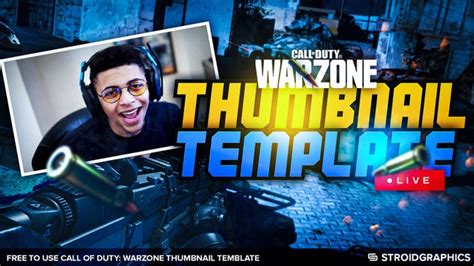 Call of Duty: Warzone | Free to use Thumbnail (Template) - Payhip