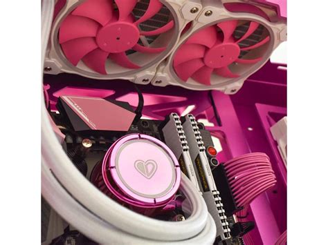 ID-COOLING PinkFlow 240 Addressable RGB AIO CPU Liquid Cooler ...