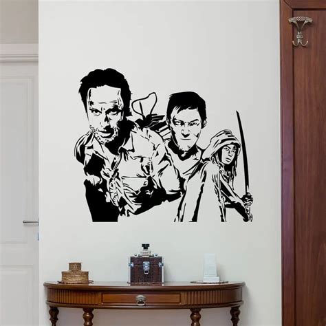 Walking Dead Wall Decal Zombie Movie TV Vinyl Sticker Poster Home Decor ...