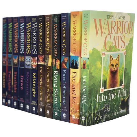 Warrior Cats Volume 1 to 12 Books Collection SetDefault Title in 2021 ...