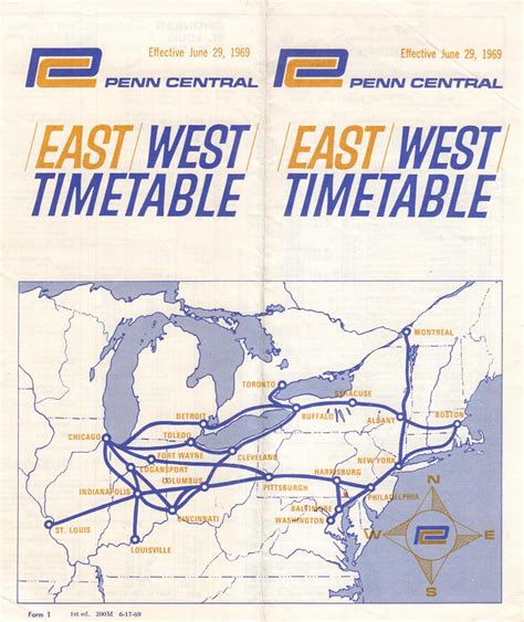 Railway timetables - Railroad timetables