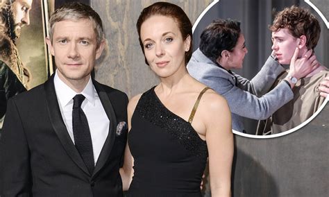 Amanda Abbington Martin Freeman