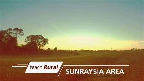 Sunraysia Area - How far can teach.Rural take you? - YouTube