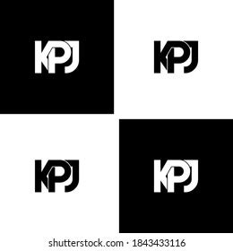 Kpj Letter Original Monogram Logo Design Stock Vector (Royalty Free ...