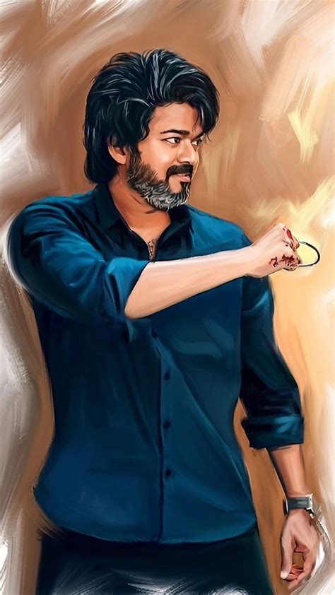 Thalapathy 67, Illustration Art, art work, actor, vijay, leo movie, HD ...