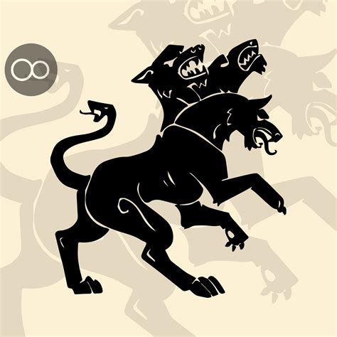 Cerberus Greek Mythology SVG EPS JPG Png Dwg Digital Download - Etsy ...