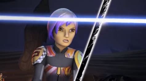 Sabine's training with the Darksaber | Star Wars Canon Wiki | Fandom