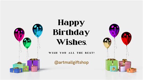 71 Happy Birthday Wishes, Quotes, and Messages For 2024 - Artmall Gift Shop