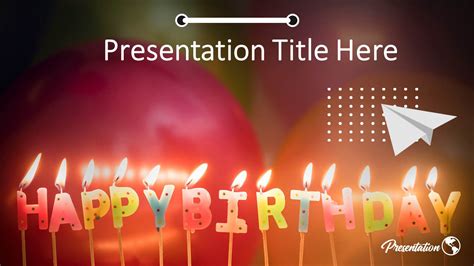 Happy Birthday Powerpoint Template