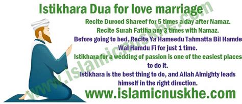 Get Istikhara Dua For Love Marriage - 100% Working