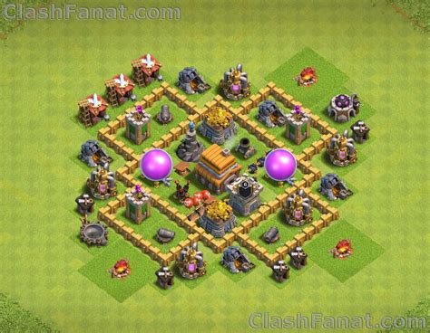 Town hall 5 base - Best th5 layout Clash of Clans 2019