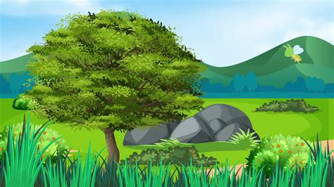 Forest Background Animation