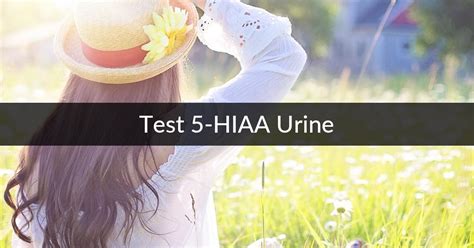 Test 5-HIAA Urine - Digital Naturopath