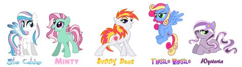 Give a like if you remember these from the old school mlp? They are ...