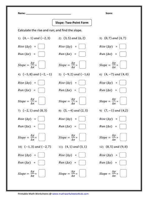 Point Slope Form Practice Worksheet Answers | airSlate SignNow