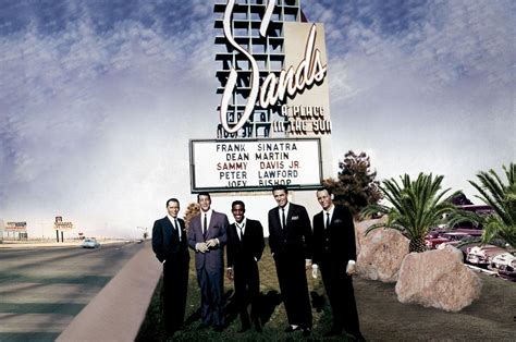 The Rat Pack at the Sands Hotel in Las Vegas #ratpack #lasvegas # ...