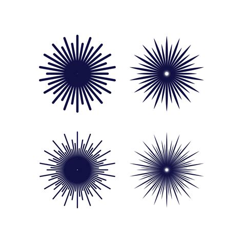 Sunburst vector set 2781138 Vector Art at Vecteezy