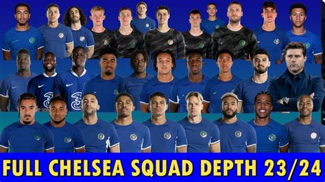 FULL CHELSEA BEST POTENTIAL SQUAD DEPTH FOR THE ENGLISH PREMIER LEAGUE ...