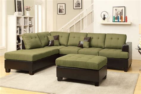 10 Collection of Green Sectional Sofas