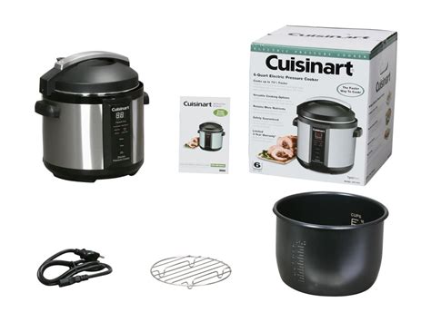 Cuisinart CPC600 6 Quart 1000 Watts Electric Pressure Cooker (Stainless ...