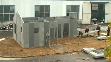 Precast Concrete Walls House - Low Cost Construction Technology - YouTube