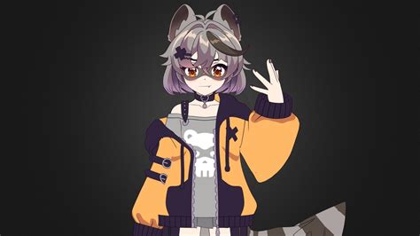 VRChat Snuffy V-Tuber 3d Model - 3D model by GilsonAnimes (@Gilson ...