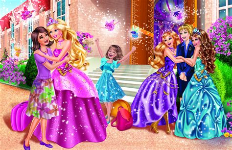 Barbie Princess Charm School ~ Cartoon Image