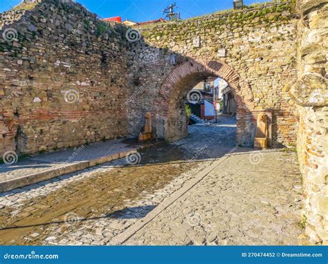 Elbasan Castle Main Stone Gate in Albania Editorial Photography - Image ...