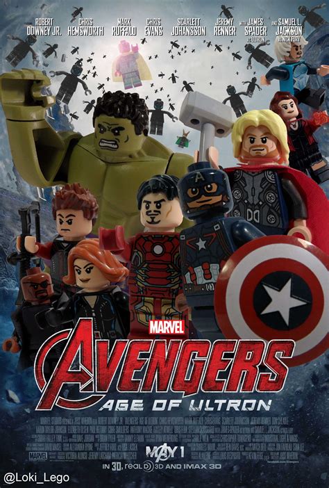 LEGO Avengers Age Of Ultron Poster - Future Ruler of Midgard