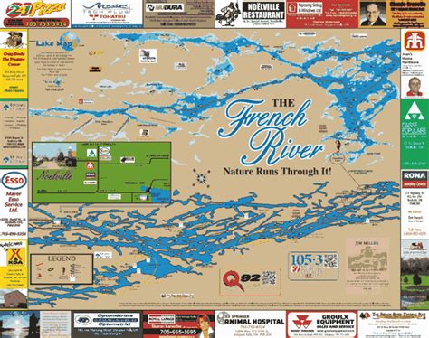 French River | Ontario Lake Maps