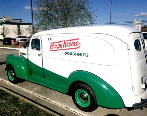 Eat Krispy Kreme Doughnuts delivery van at Krispy Kreme 101 • Stratford ...