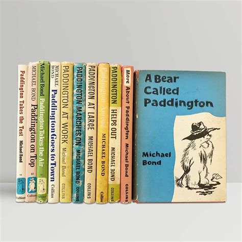 Michael Bond - The Paddington Bear First Edition Set - All First Printings