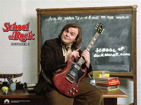 School-Of-Rock | School of rock, Jack black, School